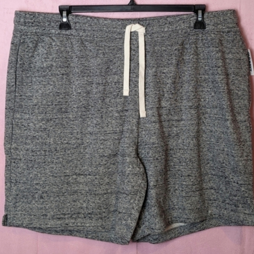 Old Navy Gray Lounge Drawstring Waist Sweat Shorts with Pockets size XXL